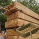 Siberian larch wood Lumber