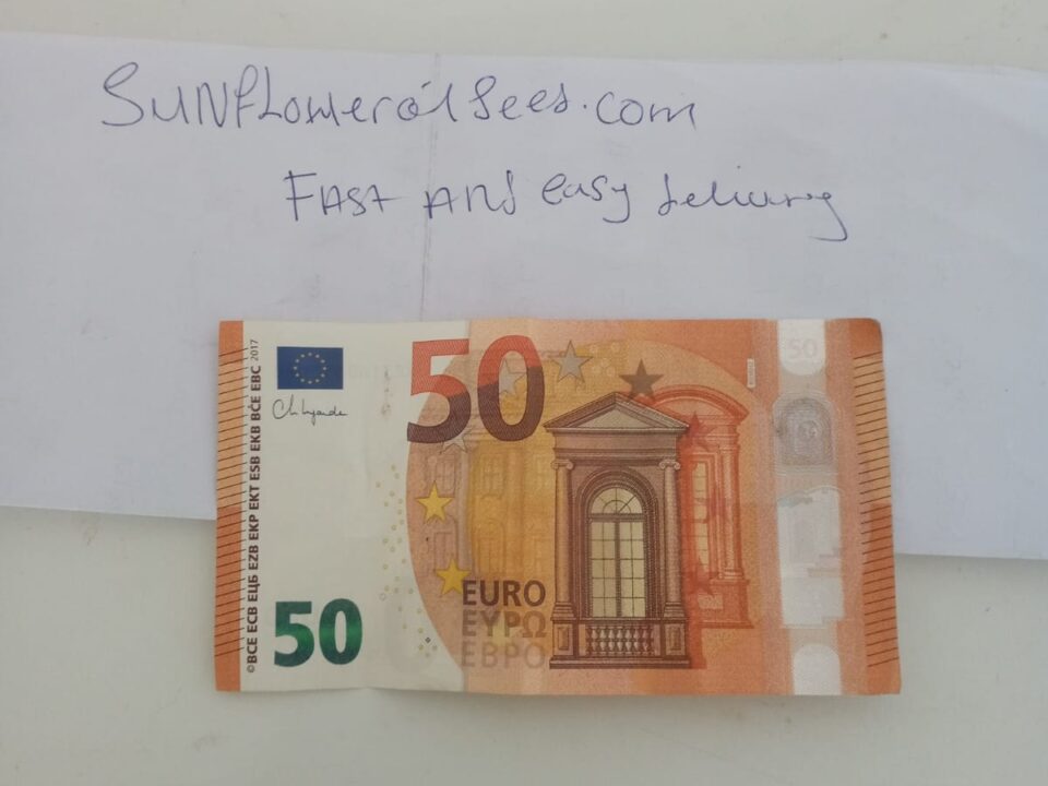 New 50 euro note/ Fake € 50 banknote euro money