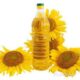 Crude sunflower cooking oil
